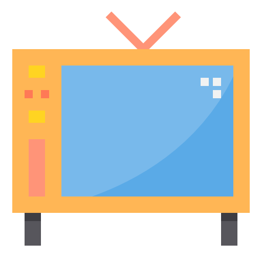 Television itim2101 Flat icon