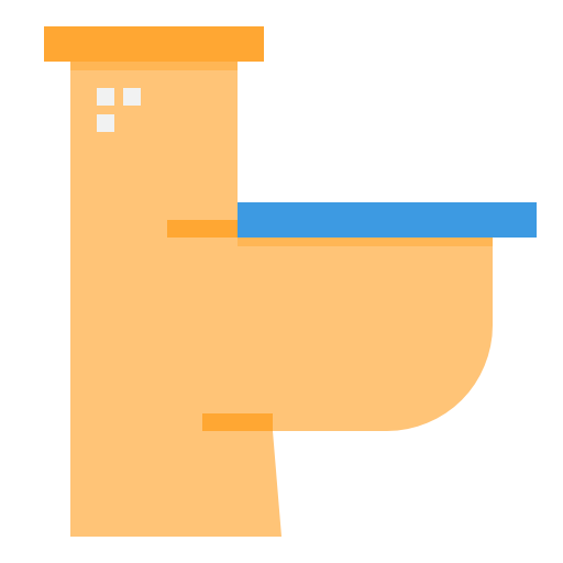 Toilet itim2101 Flat icon