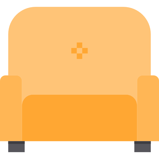 sillón itim2101 Flat icono