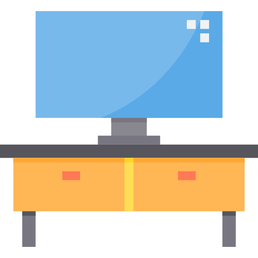 tv-tafel itim2101 Flat icoon