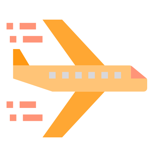 flugzeug itim2101 Flat icon