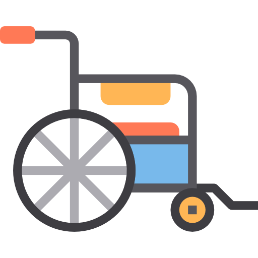 Инвалидное кресло itim2101 Flat иконка