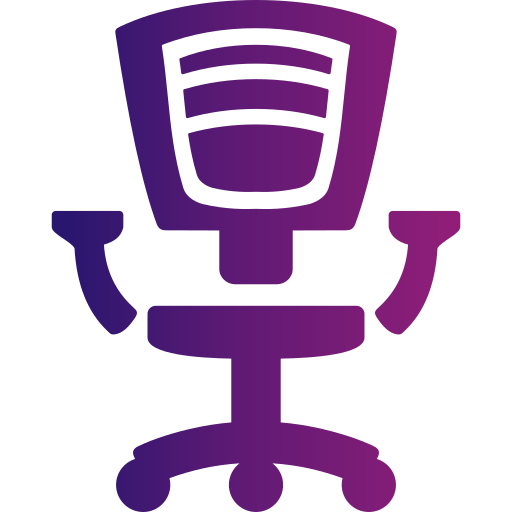 Office chair Generic gradient fill icon