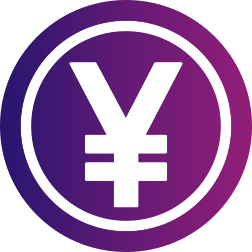 Yen Generic gradient fill icon