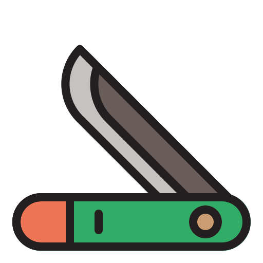 Нож Generic color lineal-color иконка