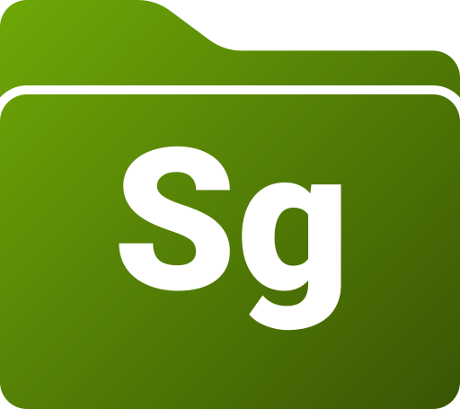 stager 3d de substância Generic gradient fill Ícone