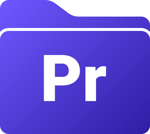 Premiere pro Generic gradient fill icon