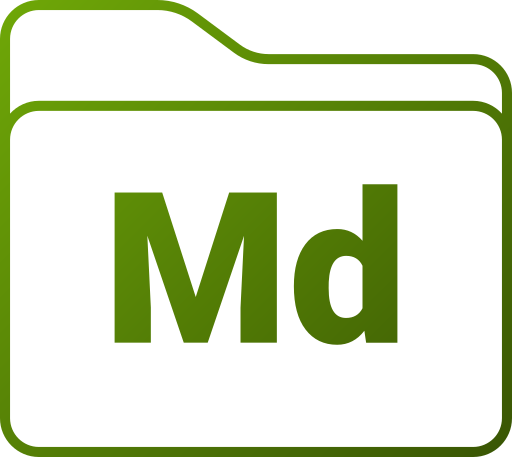 Md Generic gradient fill icon