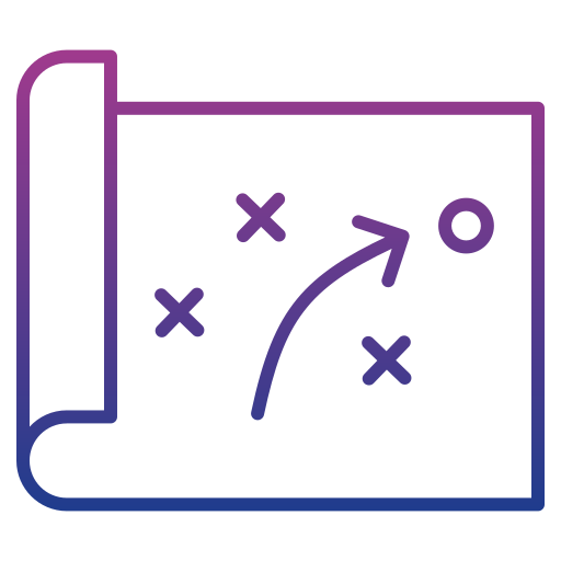 strategico Generic gradient outline icona