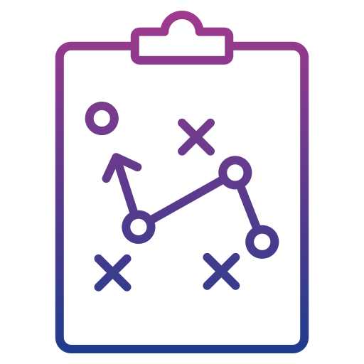 Tactical Generic gradient outline icon