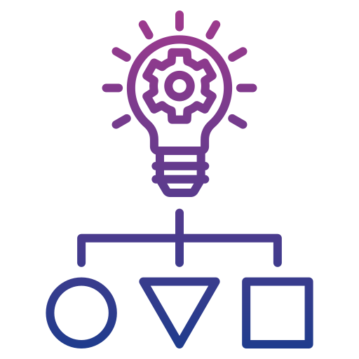 Scheme Generic gradient outline icon