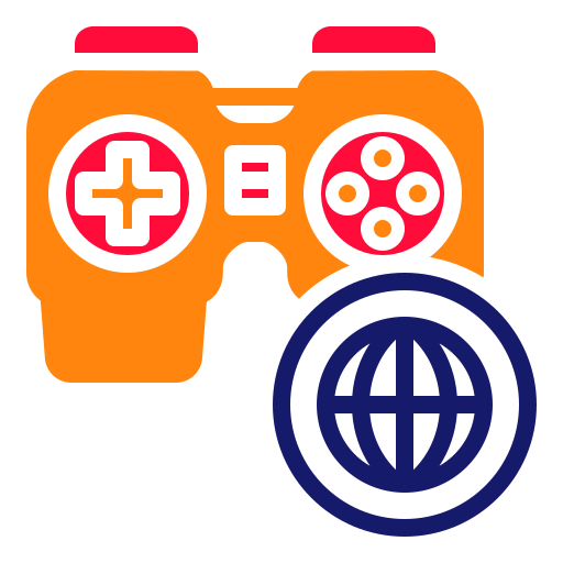 オンラインゲーム Generic color fill icon