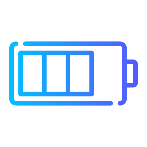 batteriestatus Generic gradient outline icon