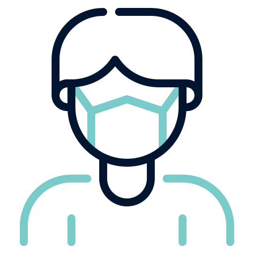 protección de máscara Generic color outline icono