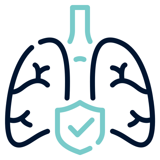 respiratoire Generic color outline Icône