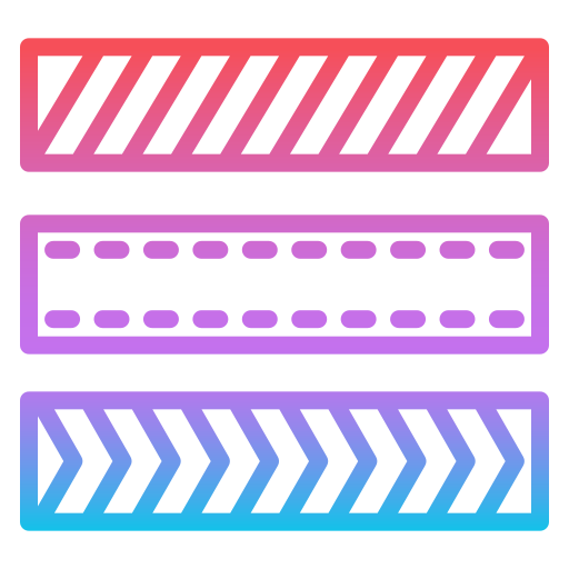 주의 Generic gradient outline icon