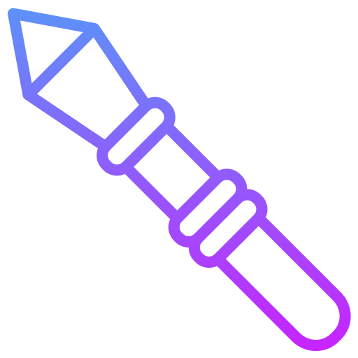 włócznie Generic gradient outline ikona