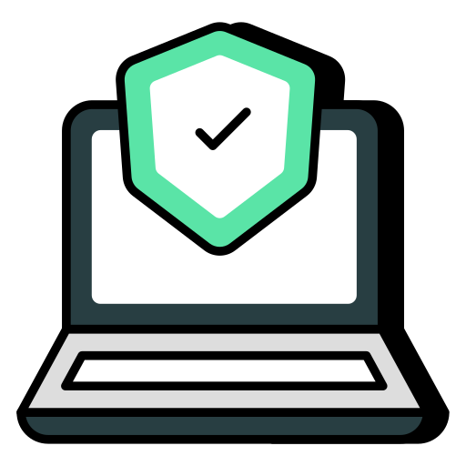 laptop-sicherheit Generic color fill icon