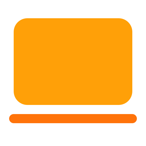 Computer Generic color fill icon
