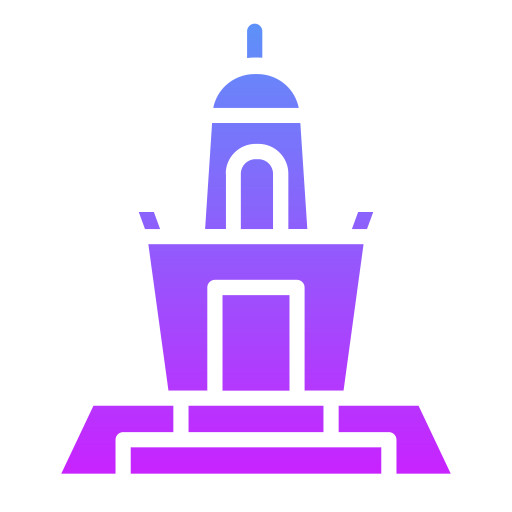 latarnia morska w aleksandrii Generic gradient fill ikona