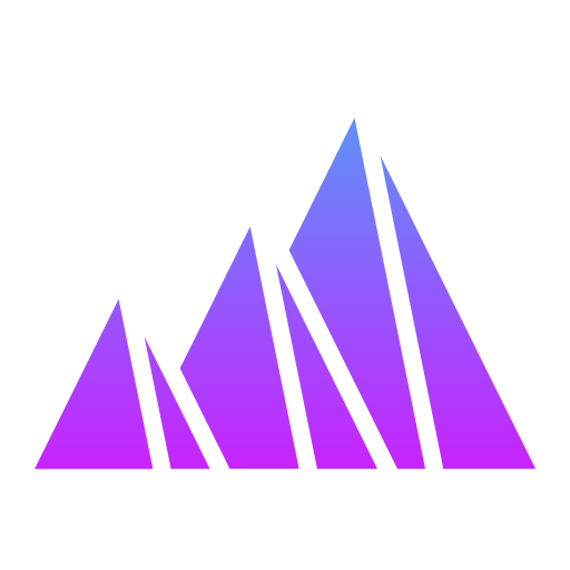 이집트 피라미드 Generic gradient fill icon