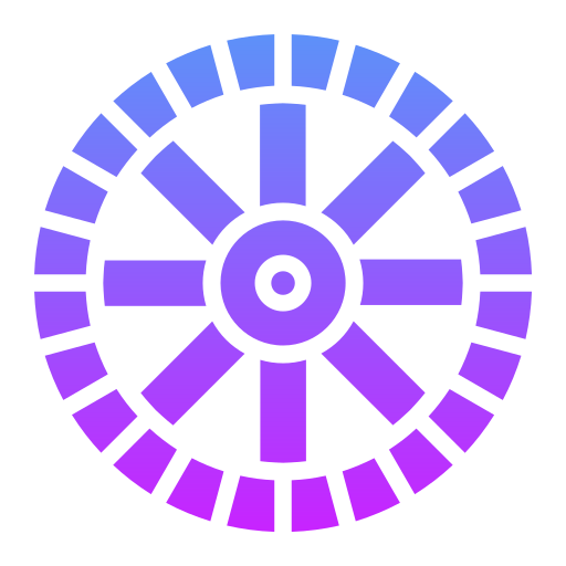 바퀴 Generic gradient fill icon