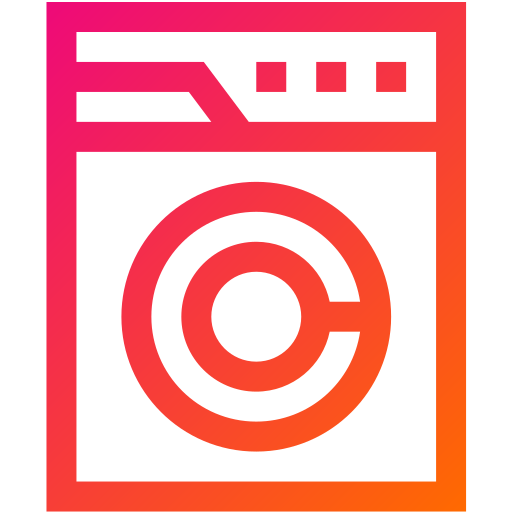 waschmaschine Generic gradient outline icon