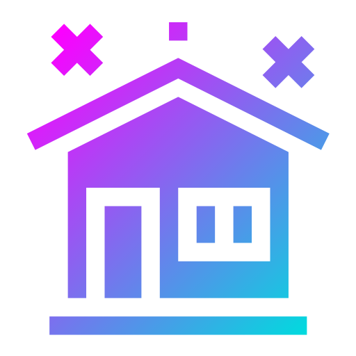 깨끗한 집 Generic gradient fill icon