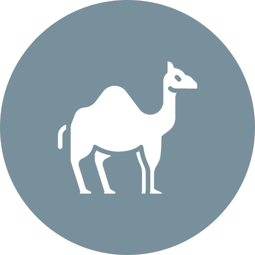 camello Generic color fill icono
