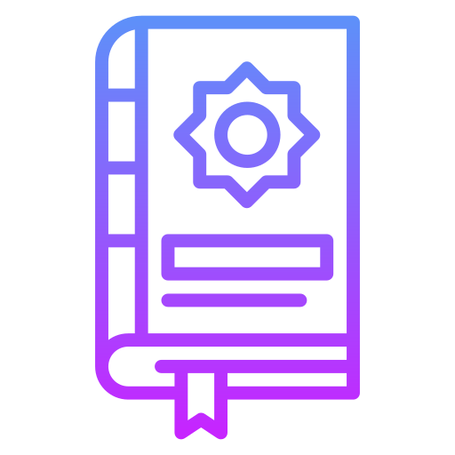 꾸란 Generic gradient outline icon