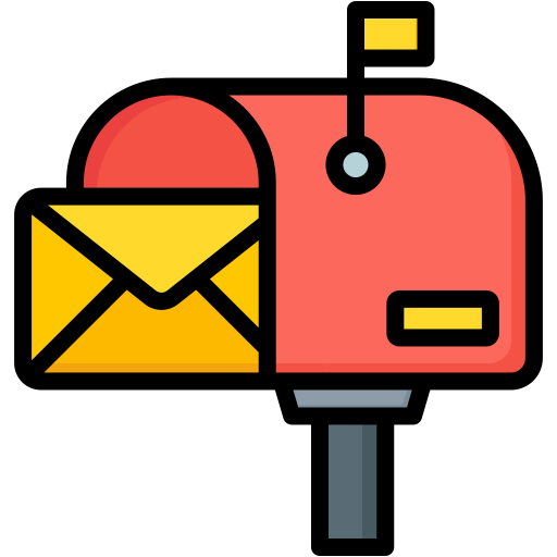 Адресная почтовая рассылка Generic color lineal-color иконка