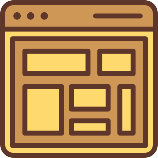 seitenlayout Generic color lineal-color icon