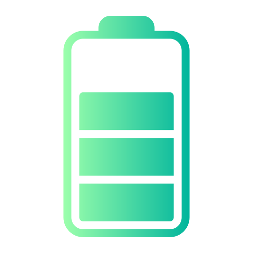 Battery status Generic gradient fill icon