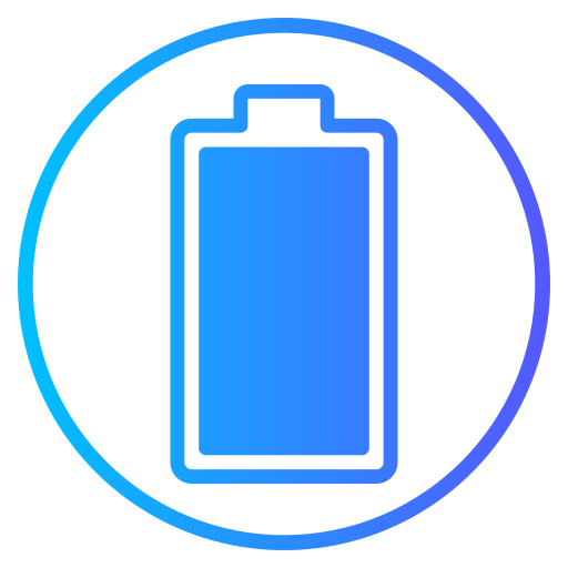 volle batterie Generic gradient fill icon