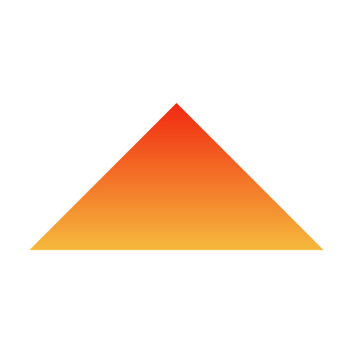 triangle Generic gradient fill Icône