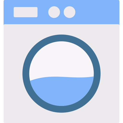 세탁기 Generic color fill icon