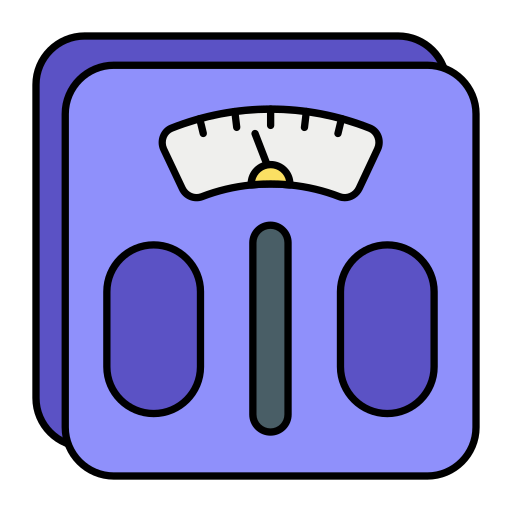 gewichtsskala Generic color lineal-color icon