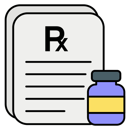 Prescription Generic color lineal-color icon