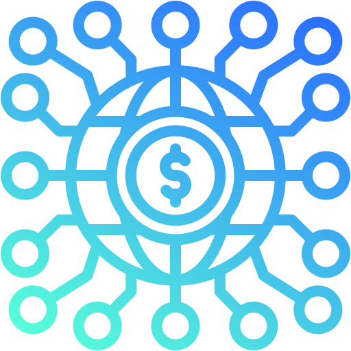 Internet money Generic gradient outline icon
