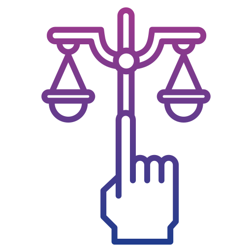 正義 Generic gradient outline icon