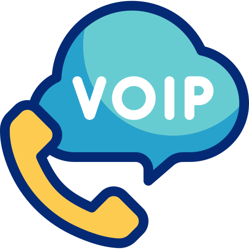 voip Basic Accent Lineal Color icon