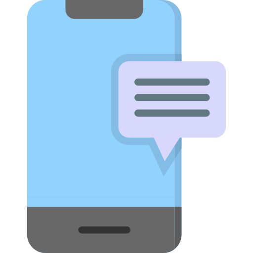 Mobile banking Generic color fill icon