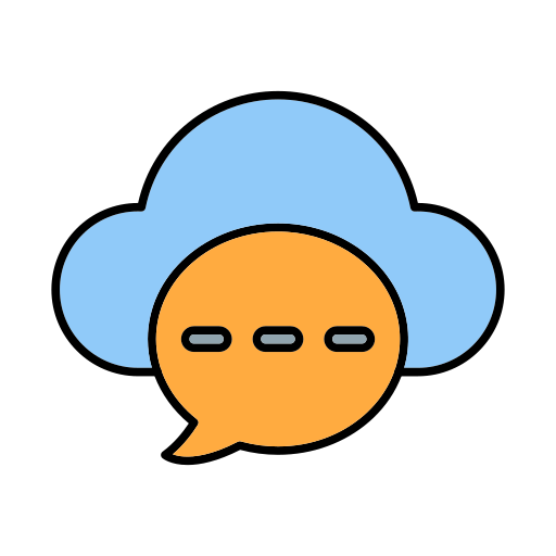 cloud-messaging Generic color lineal-color icon