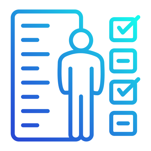 Reference Generic gradient outline icon