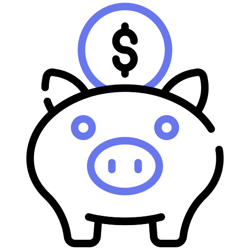 Piggy bank Generic color outline icon