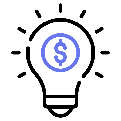 Financial idea Generic color outline icon