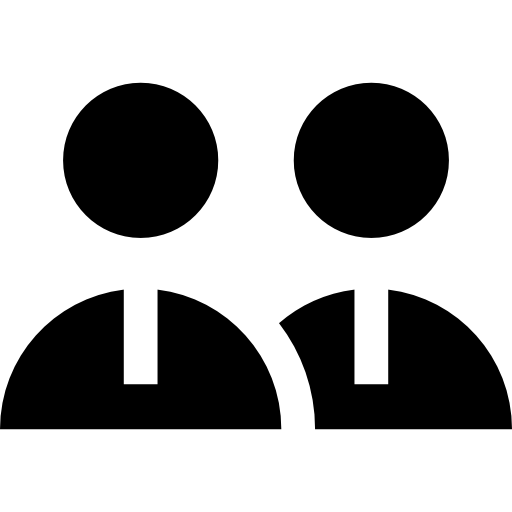 dipendenti Basic Straight Filled icona