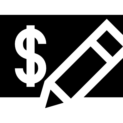 Money Basic Straight Filled icon
