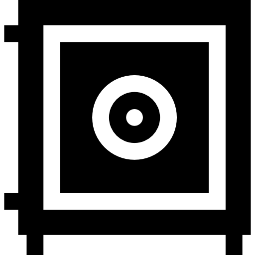 金庫 Basic Straight Filled icon