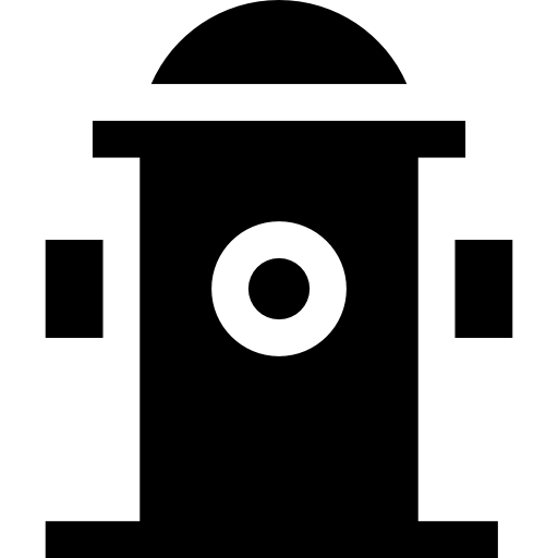 消火栓 Basic Straight Filled icon